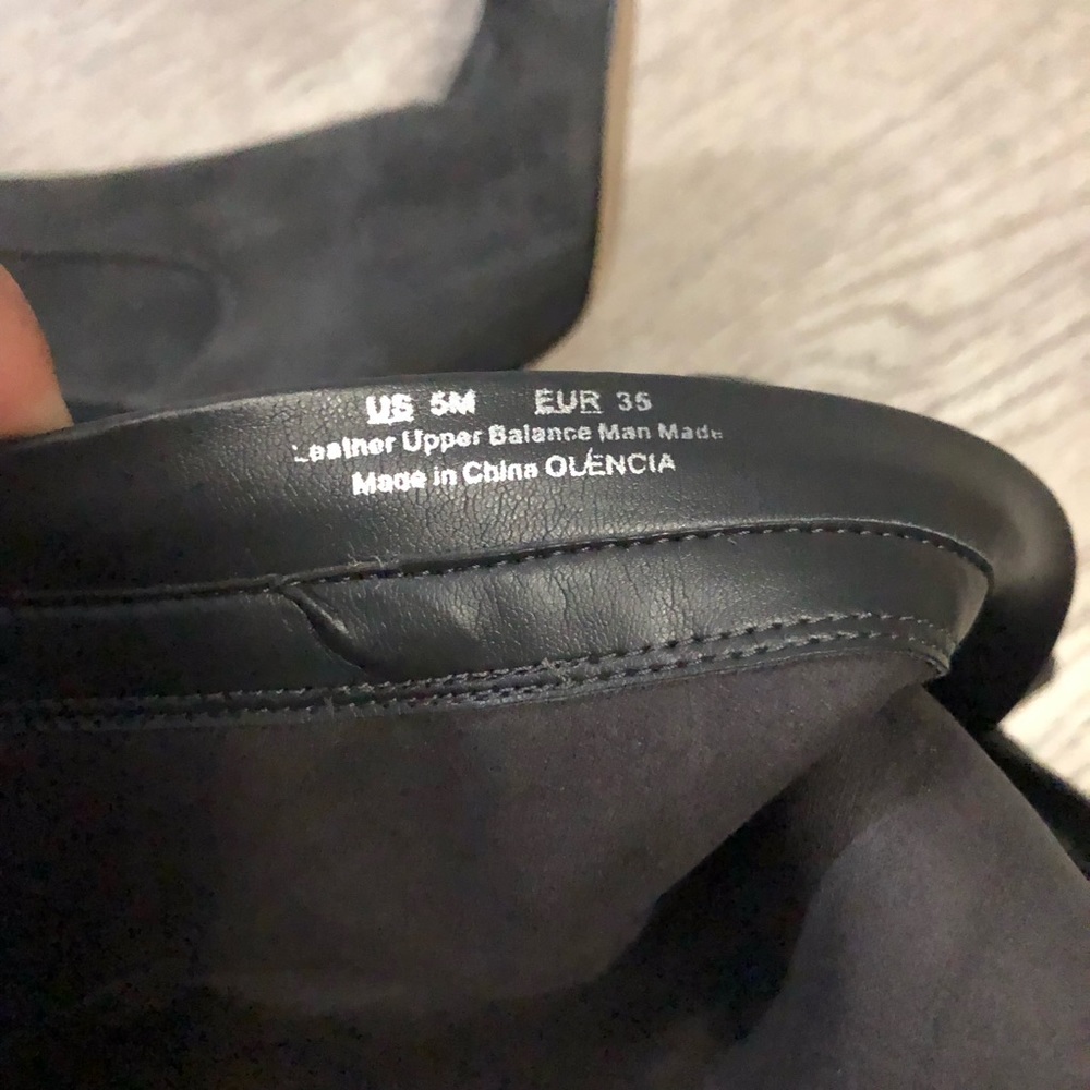 Sam Edelman Olencia Suede Knee High Boots Size 5 - Picture 7 of 8